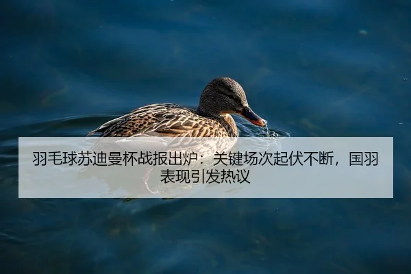 羽毛球苏迪曼杯战报出炉：关键场次起伏不断，国羽表现引发热议